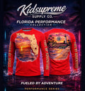 Long Sleeve Red Fueled By Adventure