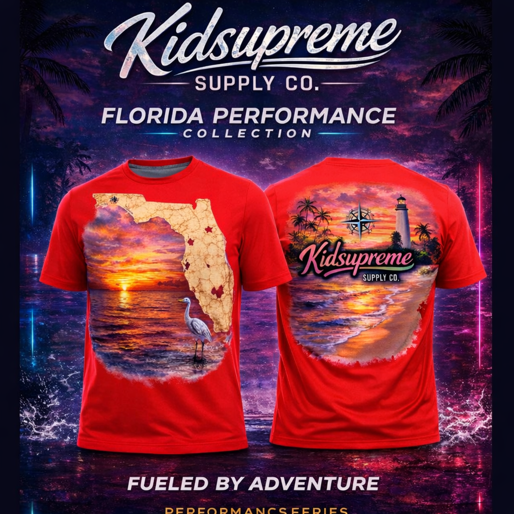 Short Sleeve Red Fueled By Adventure