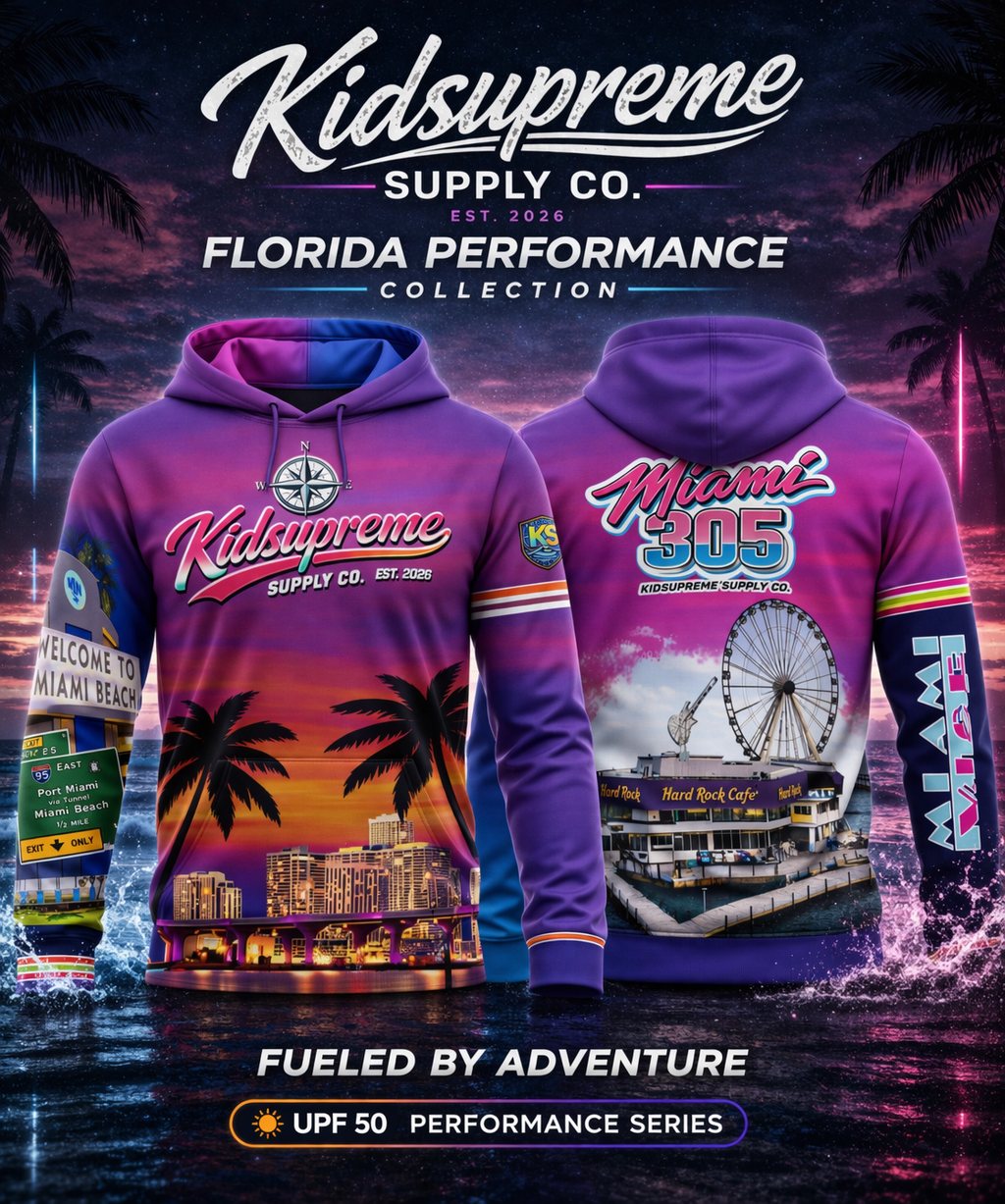 Miami Vice Performance Hoodie